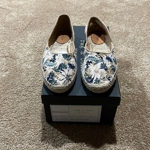 RAG & BONE GEORGIE ESPADRILLE-EUROPEAN 39.5, US SZ 8.5